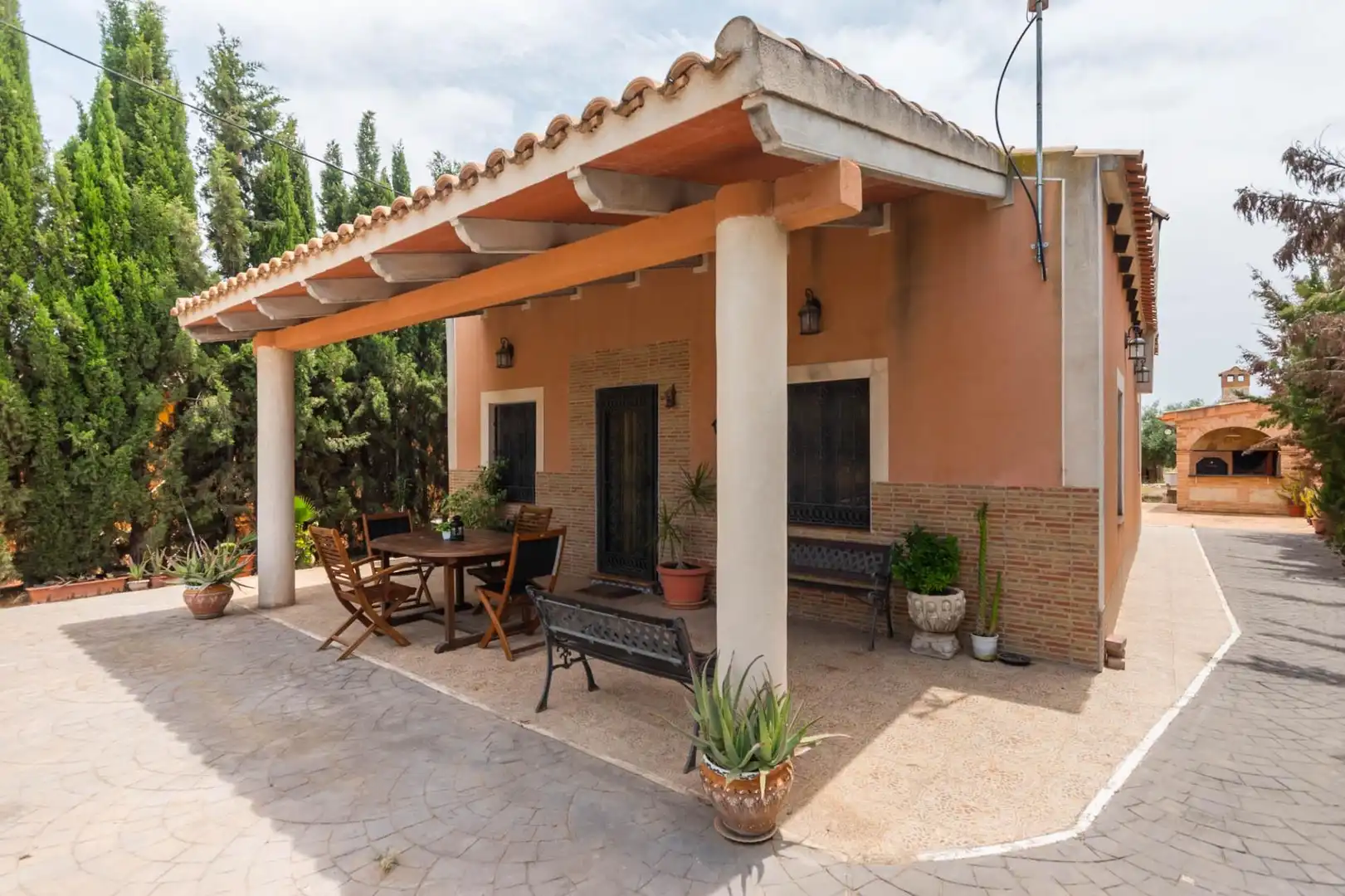 Vista exterior de Finca rústica en venta en Fortuna con Calefacción, Jardín privado y Terraza