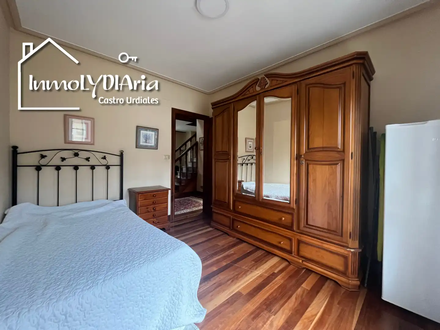 Bedroom of Flat for sale in Castro-Urdiales  with Heating, Parquet flooring and Terrace