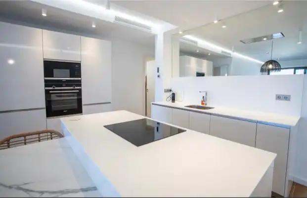 Kitchen of Duplexes for rent in La Alcaidesa  with Air Conditioner, Heating and Private garden