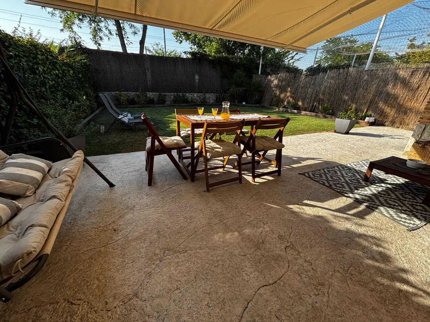 Terraza de Casa adosada en venta en Algete con Aire acondicionado, Calefacción y Jardín privado