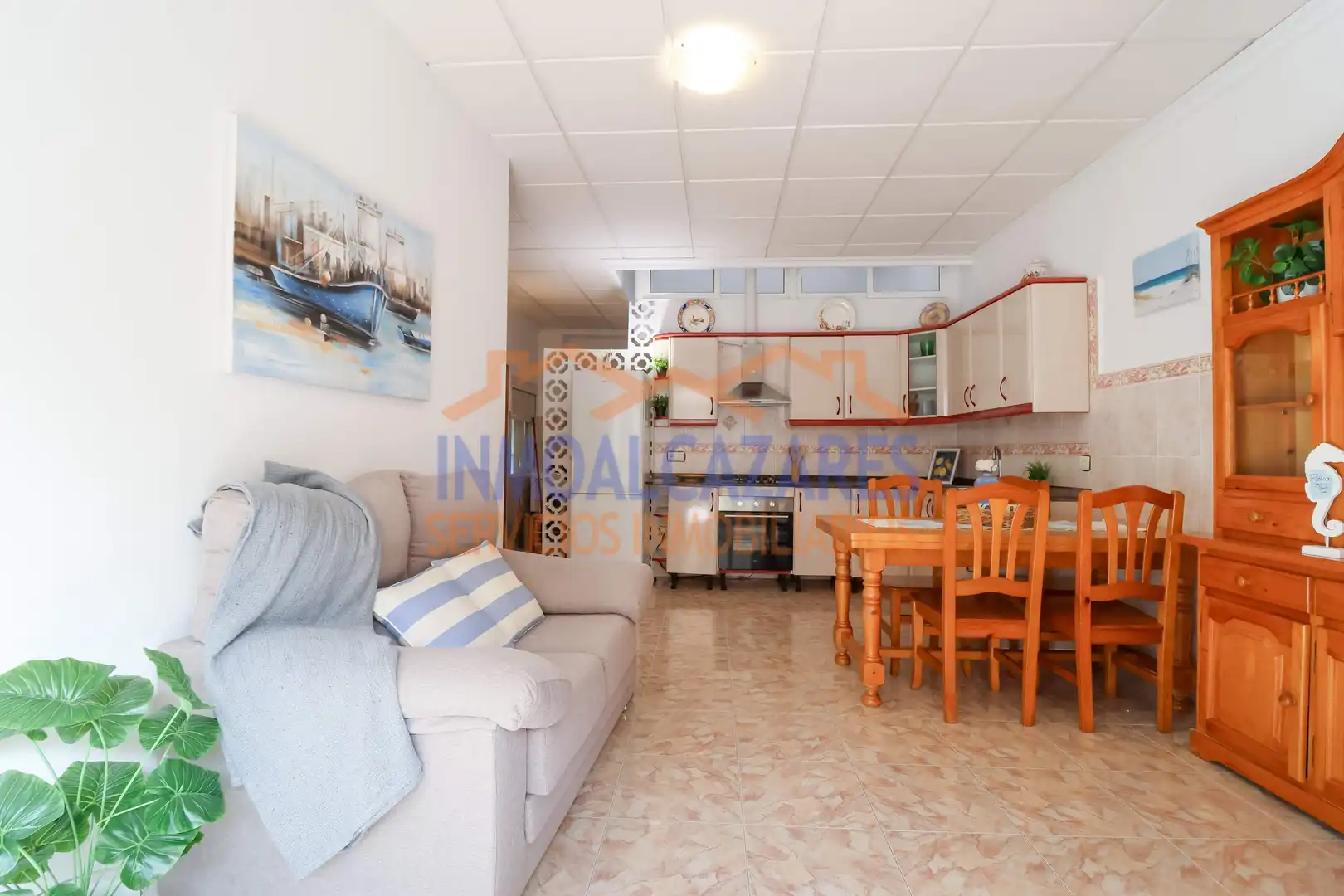 Sala d'estar de Planta baixa en venda en Los Alcázares amb Aire condicionat, Terrassa i Traster