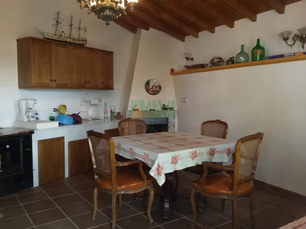 Cuina de Casa o xalet en venda en Paderne de Allariz amb Calefacció, Jardí privat i Terrassa