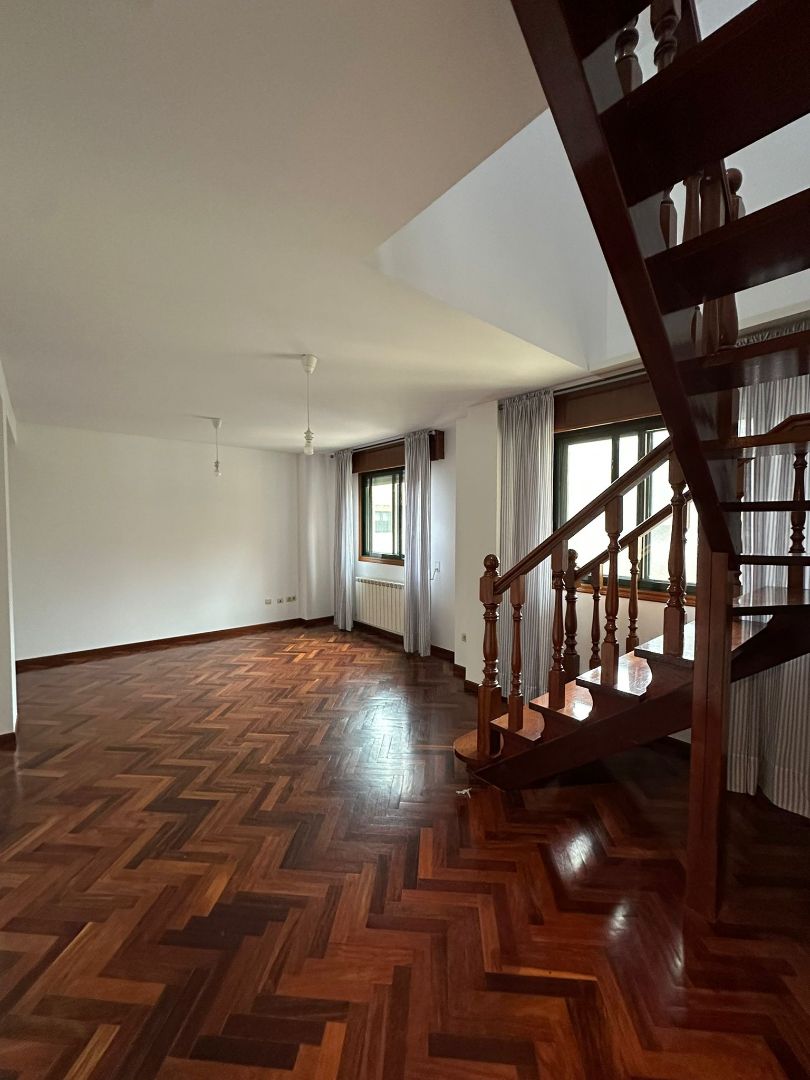 Living room of Flat for sale in A Coruña Capital   with Heating, Parquet flooring and Storage room