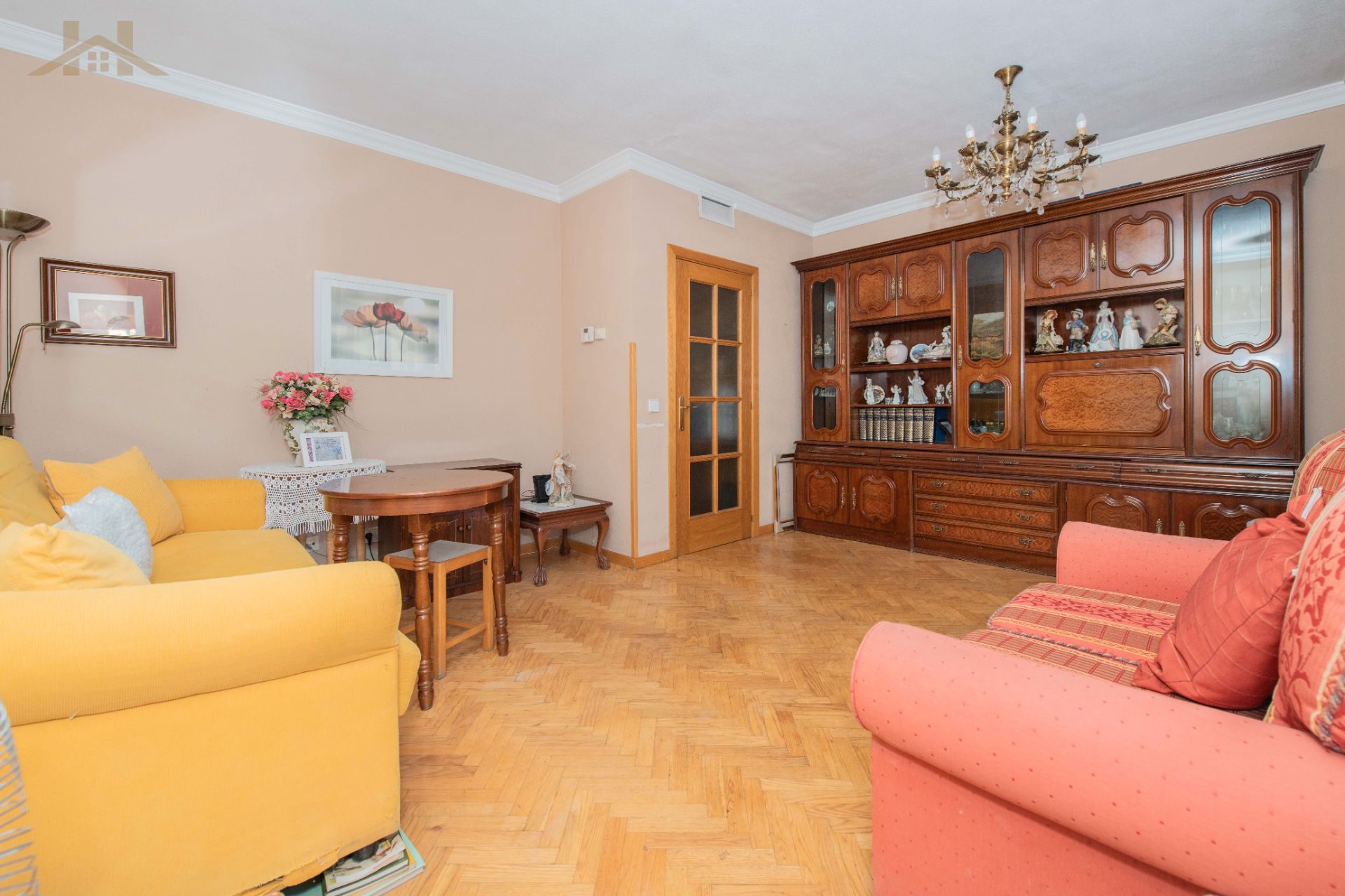 Living room of Flat for sale in Leganés  with Heating, Storage room and Community pool