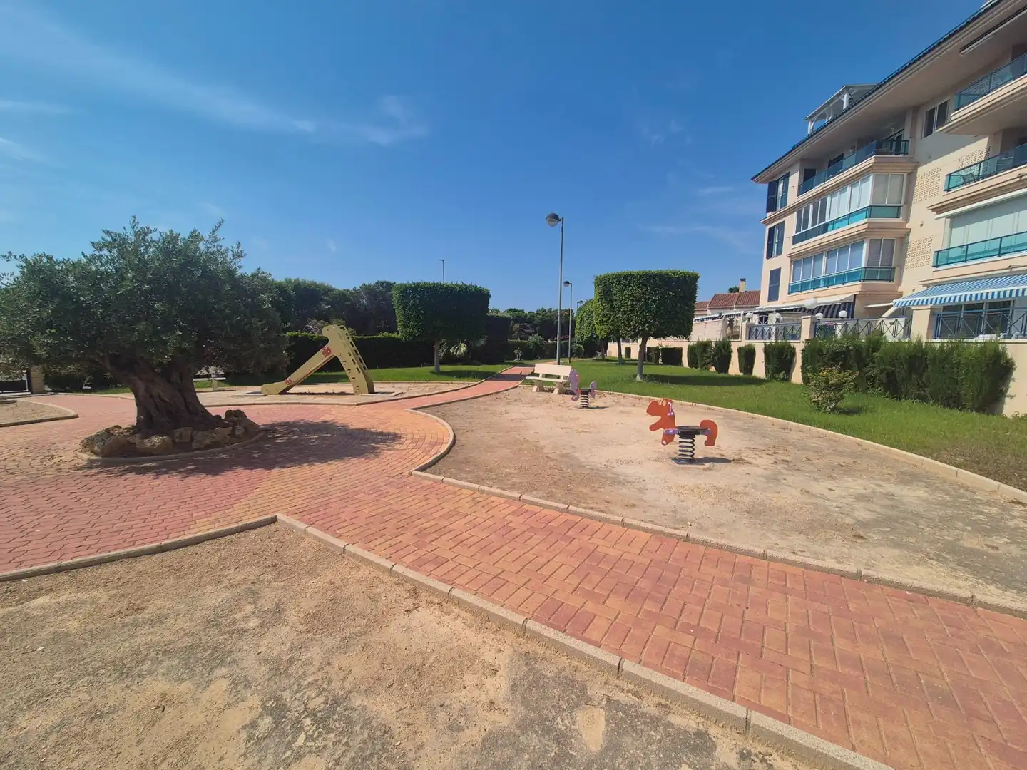 Parking of Flat for sale in Torrevieja  with Air Conditioner, Terrace and Storage room