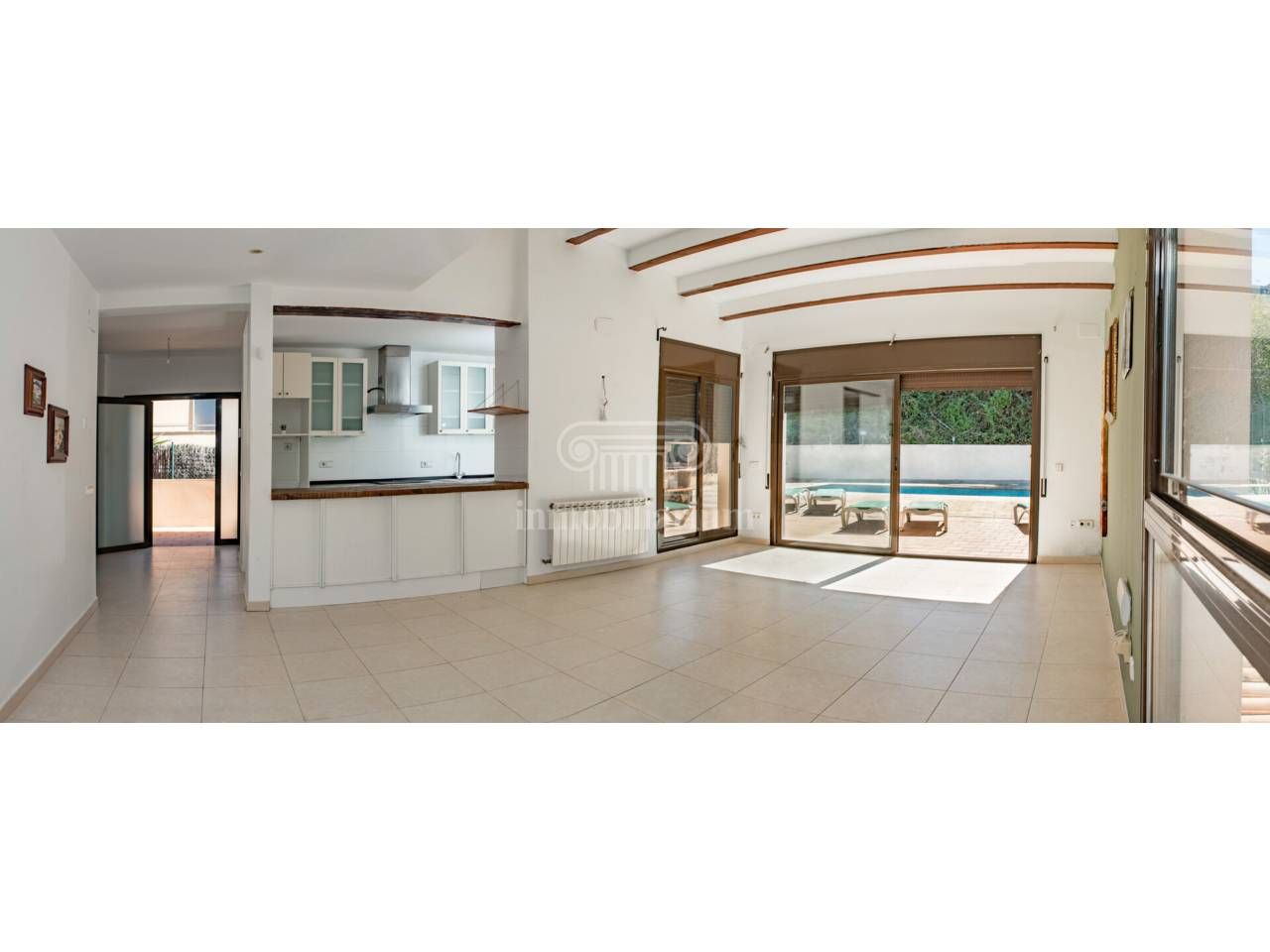 Vista exterior de Casa o xalet en venda en Lloret de Mar amb Jardí privat i Piscina