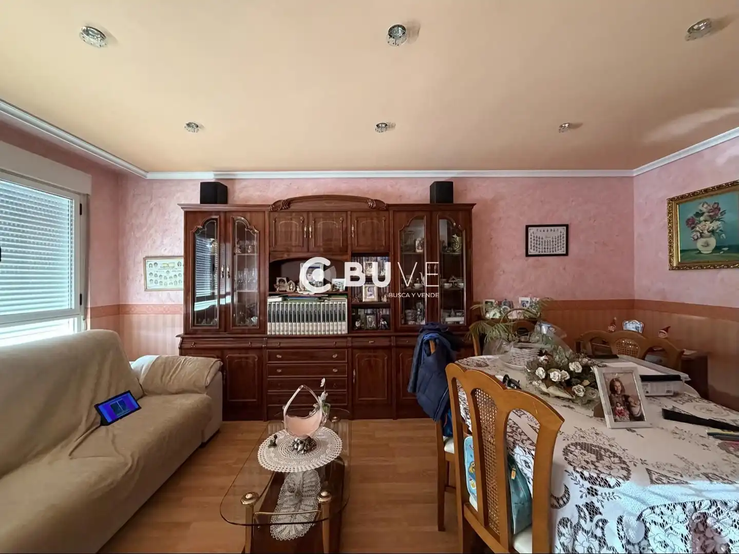 Wohnzimmer von Maisonette zum Verkauf in León Capital  mit Heizung, Terrasse und Abstellraum