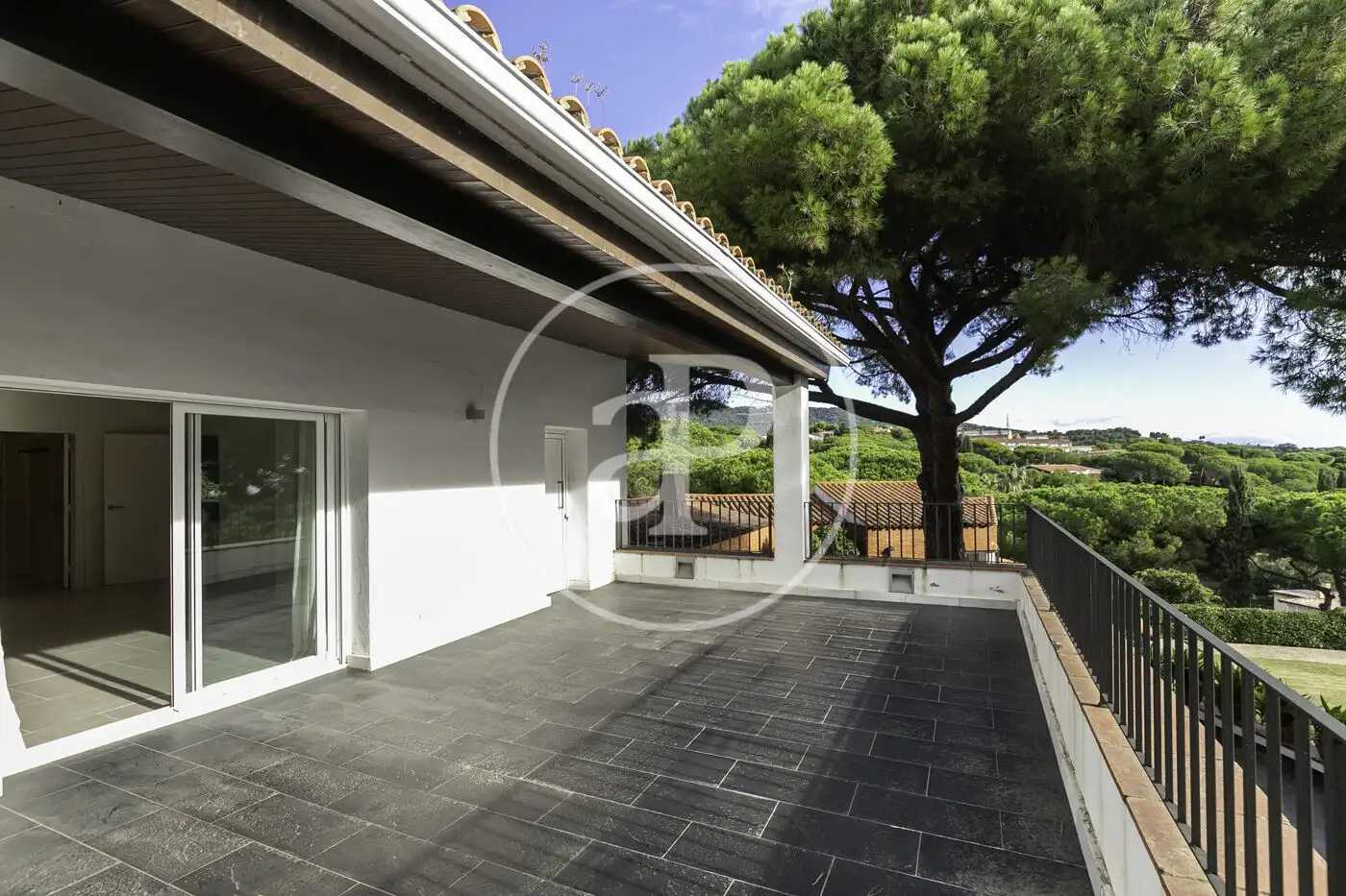 Terrassa de Casa o xalet en venda en Sant Andreu de Llavaneres amb Aire condicionat, Calefacció i Jardí privat
