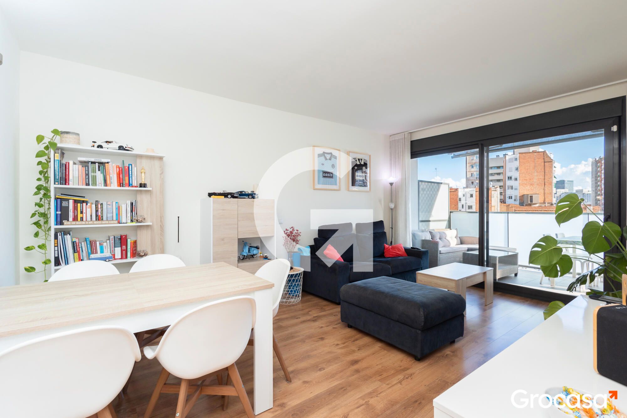 Bedroom of Flat for sale in L'Hospitalet de Llobregat  with Air Conditioner, Heating and Private garden