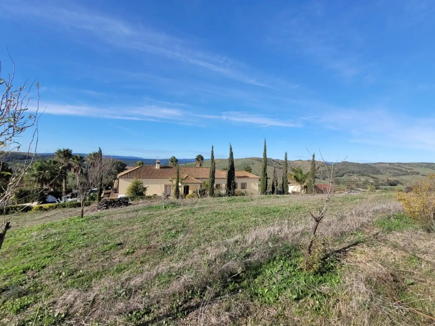 Vista exterior de Casa o chalet en venta en San Martín del Tesorillo con Terraza, Piscina y Sauna