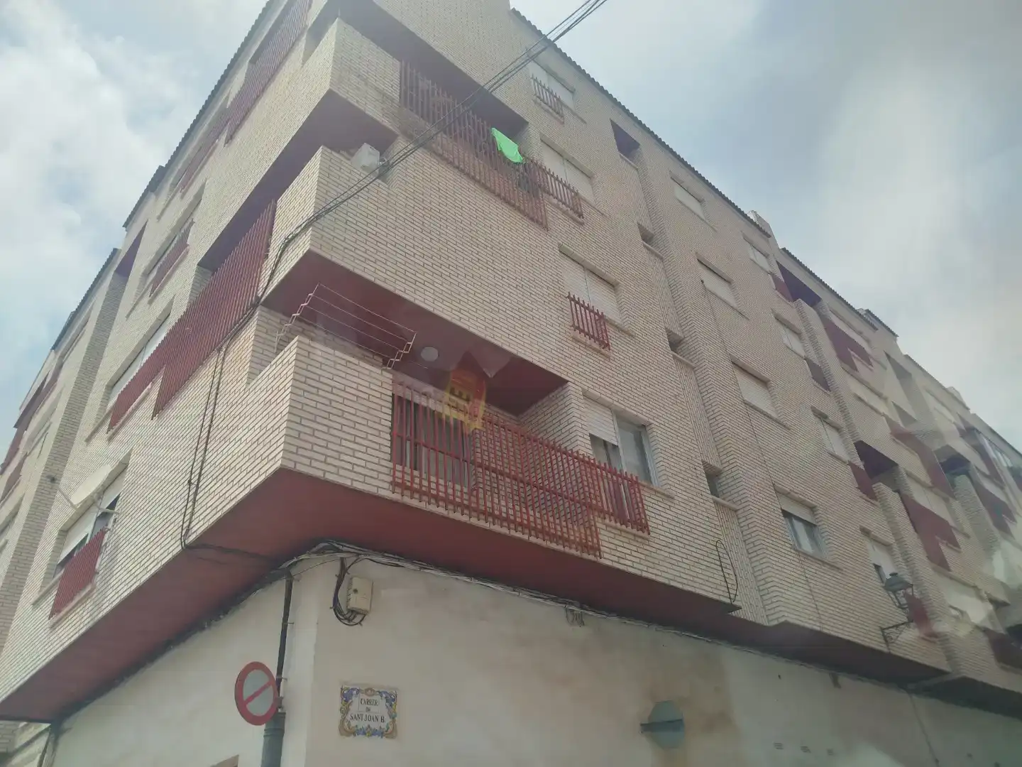 Exterior view of Flat for sale in Faura  with Balcony