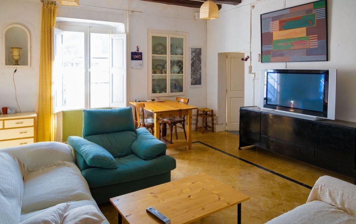Sala de estar de Finca rústica en venta en Monistrol de Calders con Calefacción, Terraza y Trastero