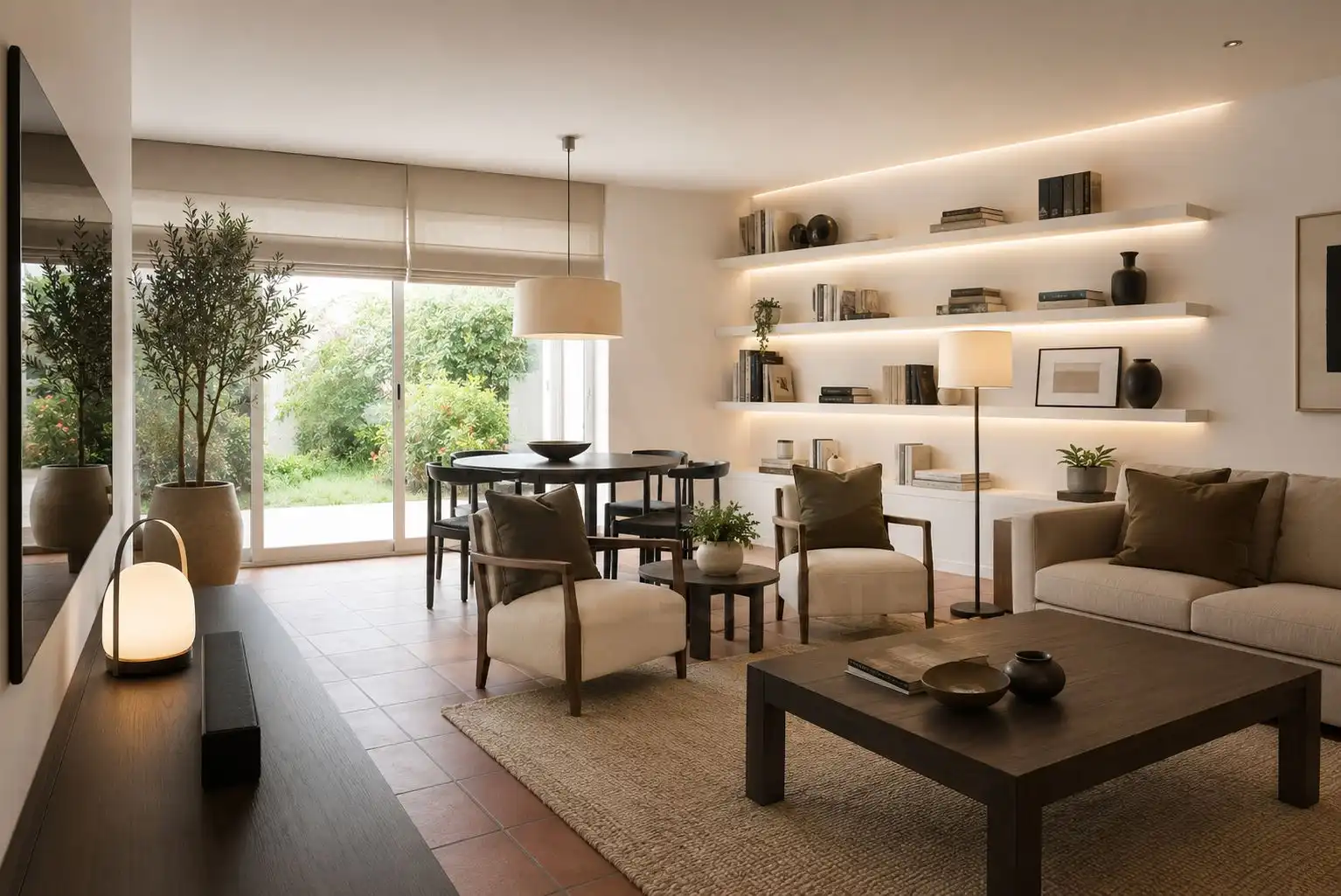 Sala d'estar de Casa o xalet en venda en Sant Andreu de Llavaneres amb Aire condicionat, Calefacció i Terrassa