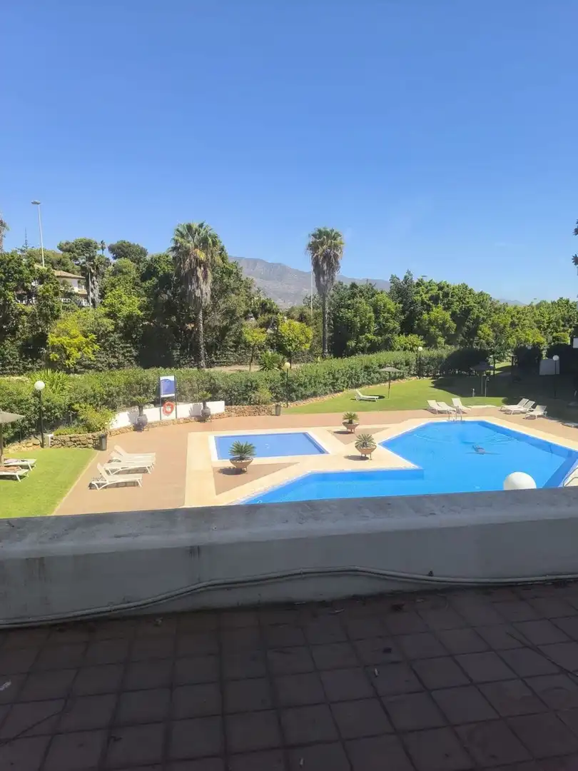 Swimming pool of Flat for rent in Marbella  with Private garden, Terrace and Storage room