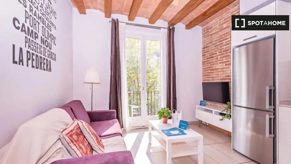 Flat with terrace to rent in Eixample, imagen 6