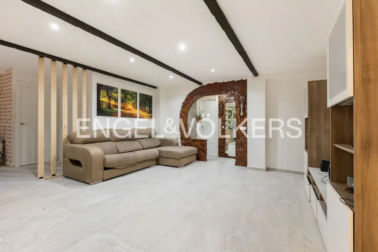 Sala de estar de Piso en venta en Valencia con Aire acondicionado, Calefacción y Parquet