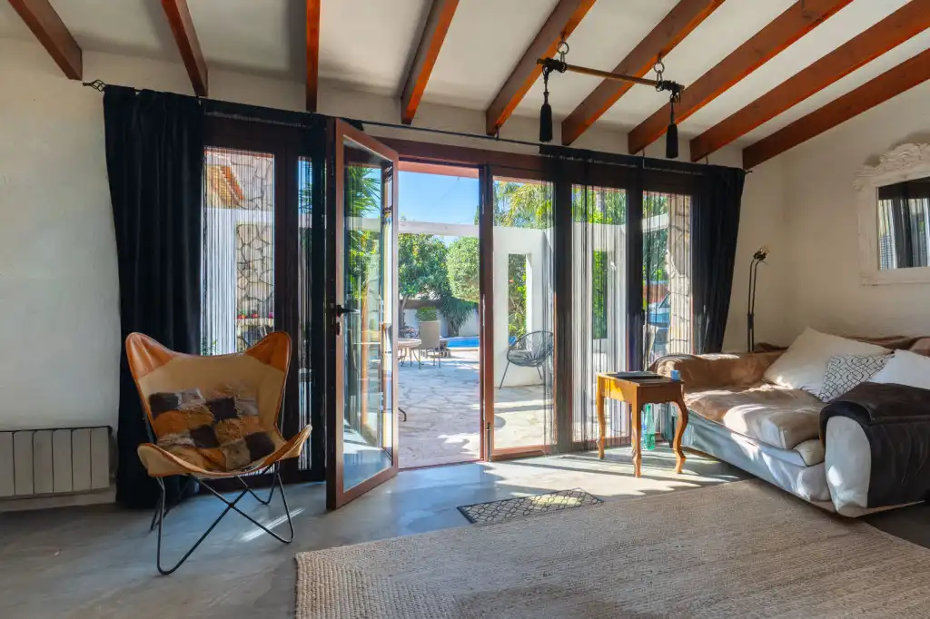 Living room of Houses for sale in Jávea / Xàbia  with Terrace and Storage room