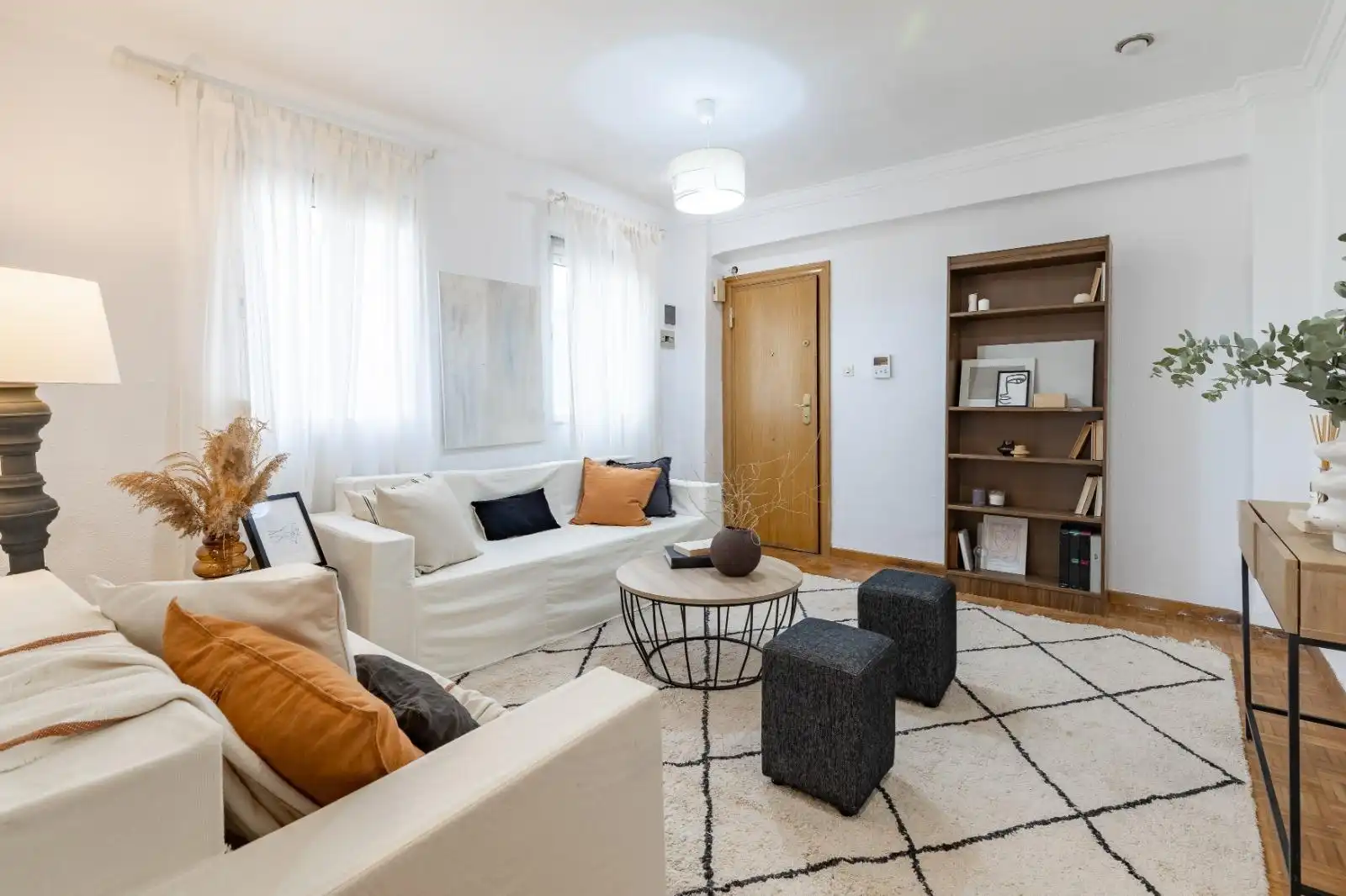 Sala d'estar de Pis en venda en Valencia amb Parquet i Balcó