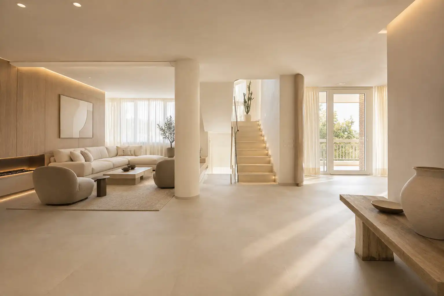 Living room of Houses for sale in Castelldefels  with Air Conditioner, Heating and Private garden