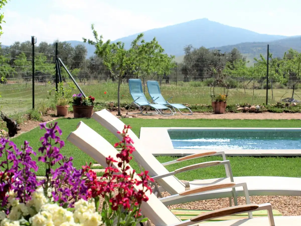 Garden of Country homes for sale in Fuente el Fresno  with Air Conditioner, Heating and Private garden