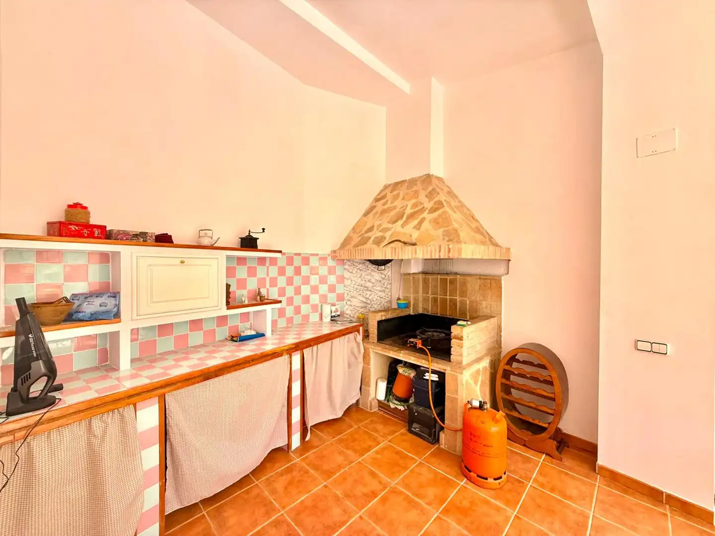 Cocina de Casa o chalet en venta en Manuel con Terraza y Balcón