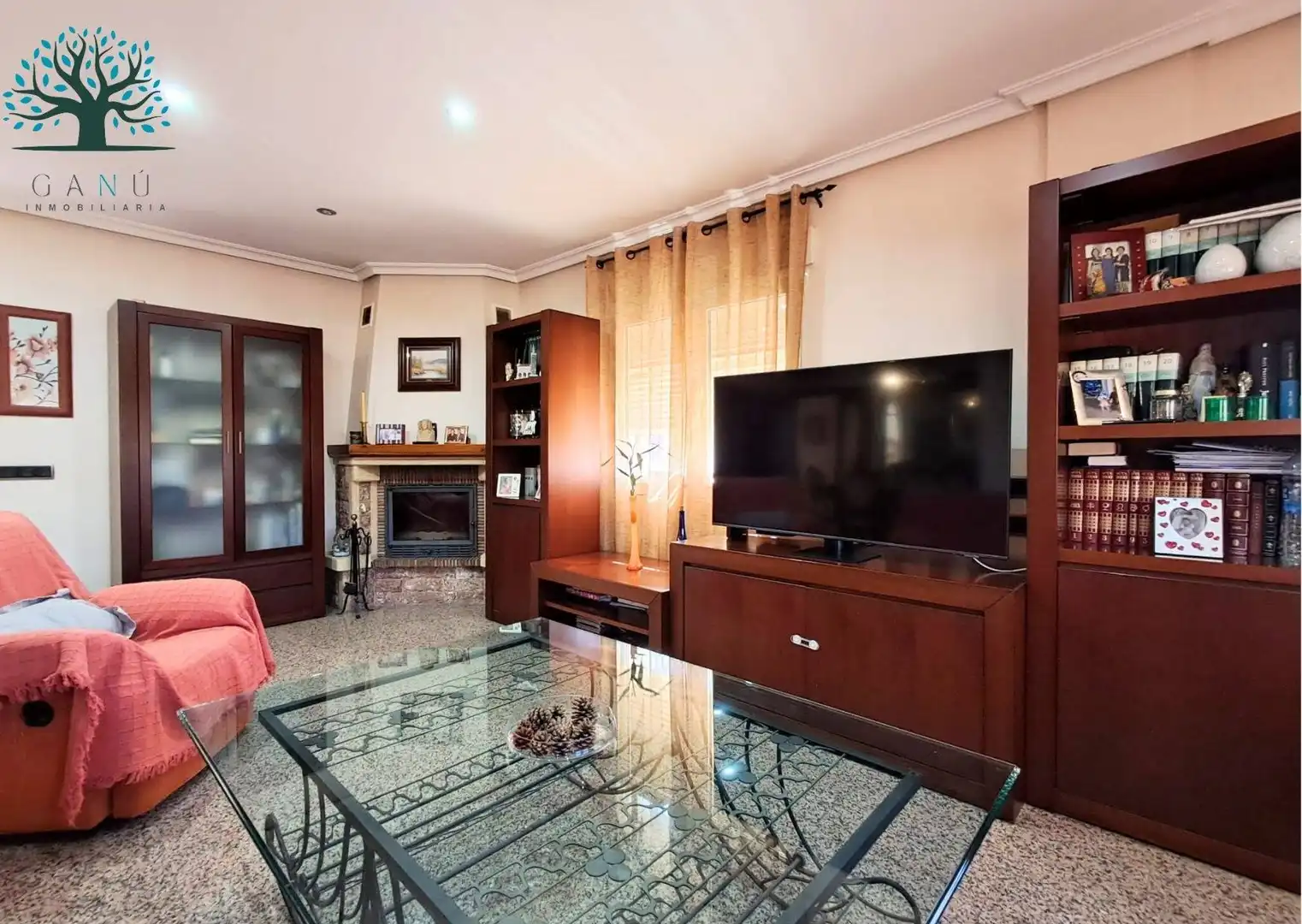 Sala de estar de Casa o chalet en venta en Mazarrón con Aire acondicionado, Terraza y Trastero