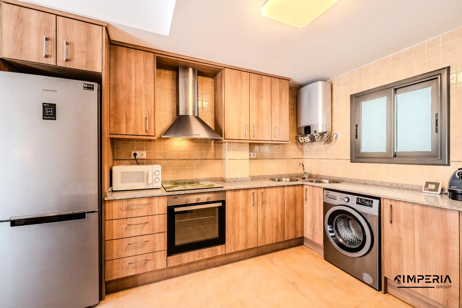 Cocina de Apartamento en venta en L'Ampolla con Aire acondicionado, Calefacción y Terraza