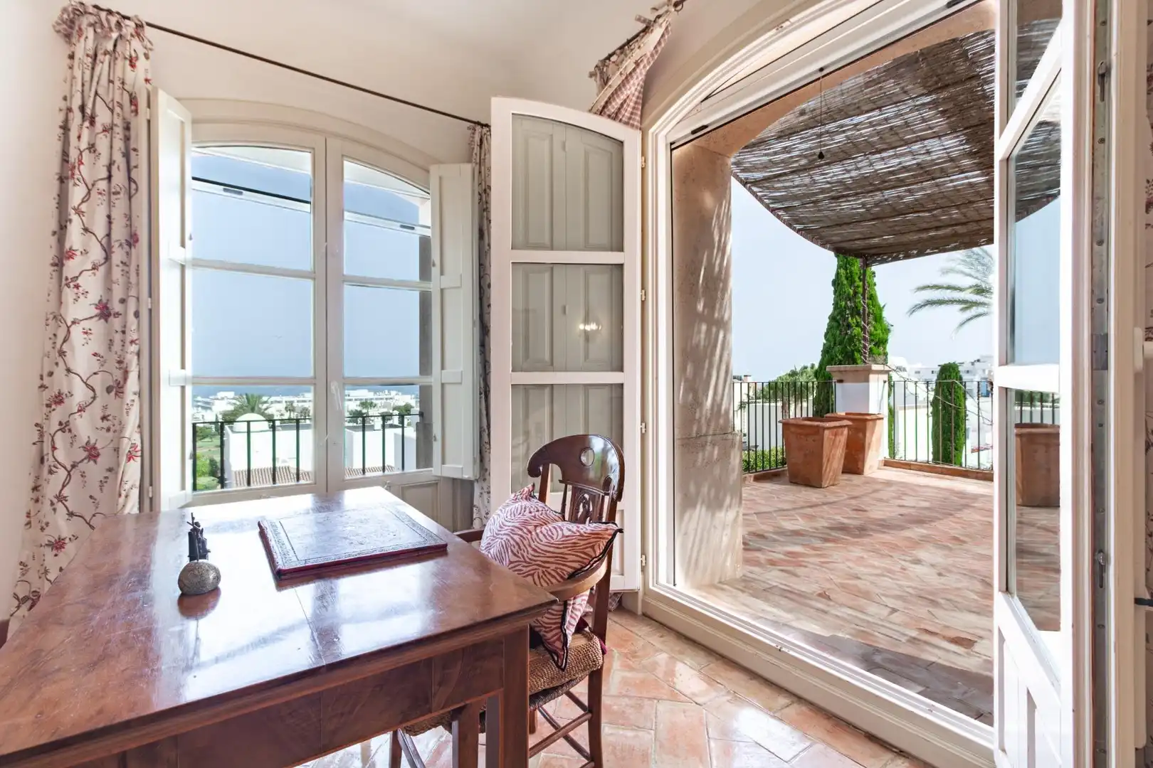 Terraza de Casa o chalet en venta en Mojácar con Jardín privado, Terraza y Trastero