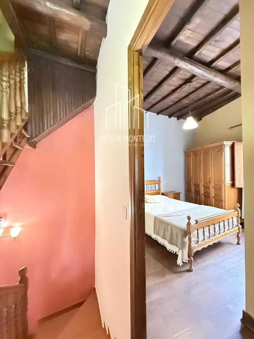 Dormitori de Casa o xalet de lloguer en San Esteban de la Sierra amb Aire condicionat, Calefacció i Terrassa
