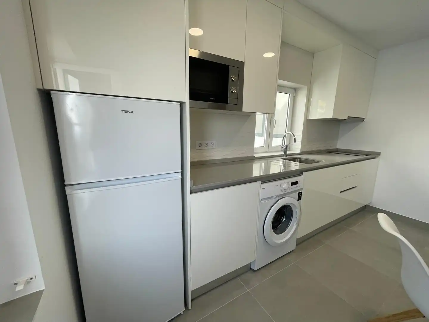 Cocina de Apartamento de alquiler en Los Abrigos