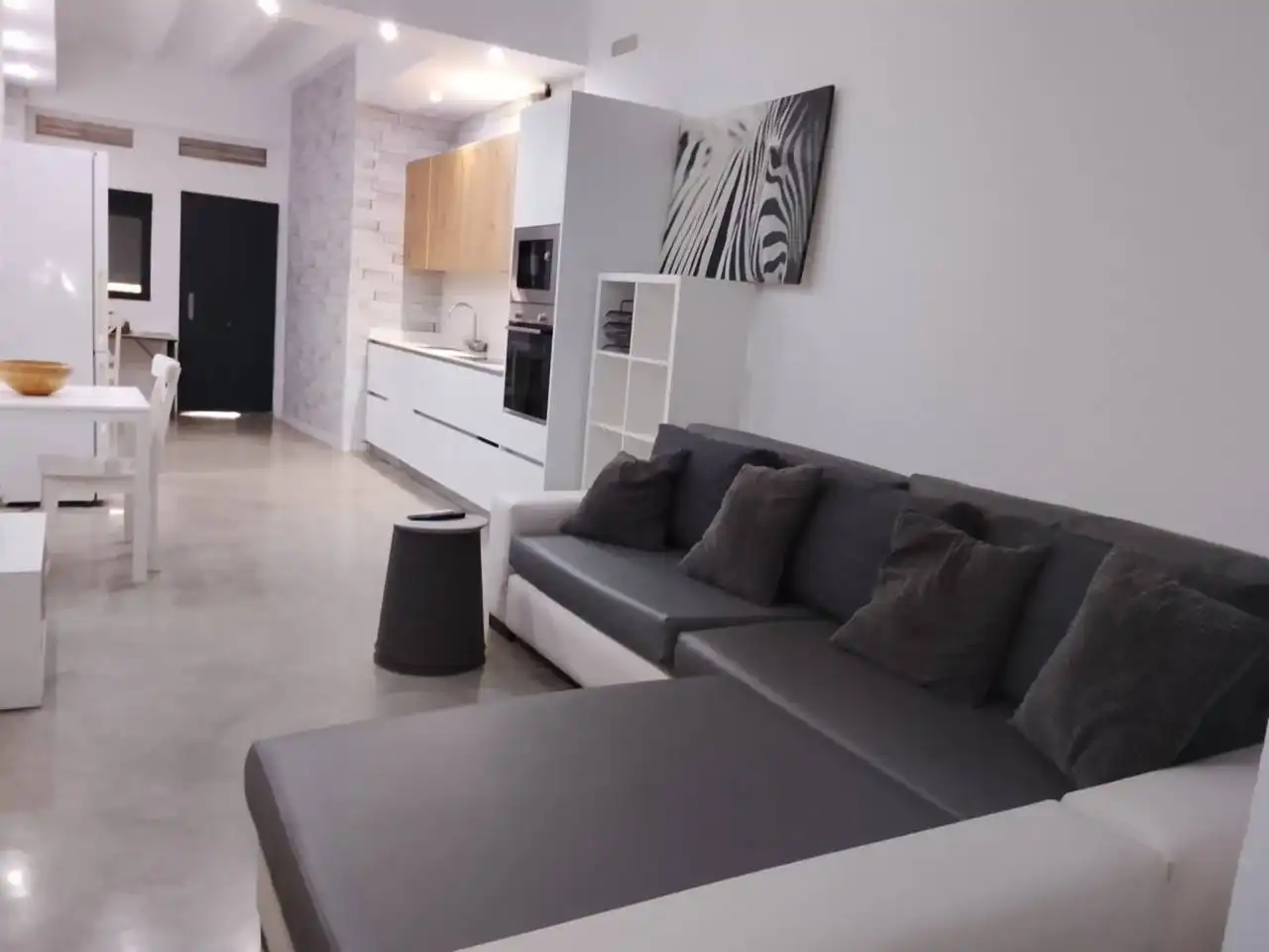 Wohnzimmer von Loft zur Miete in Valencia mit Klimaanlage und Möbliert