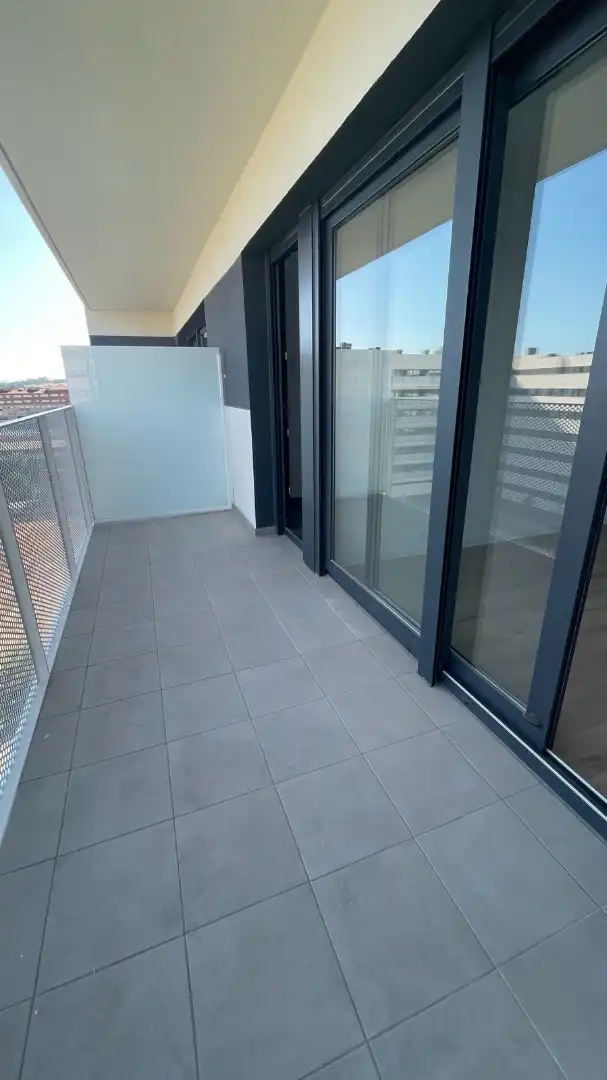 Terrace of Flat for rent in Barberà del Vallès  with Air Conditioner, Heating and Parquet flooring