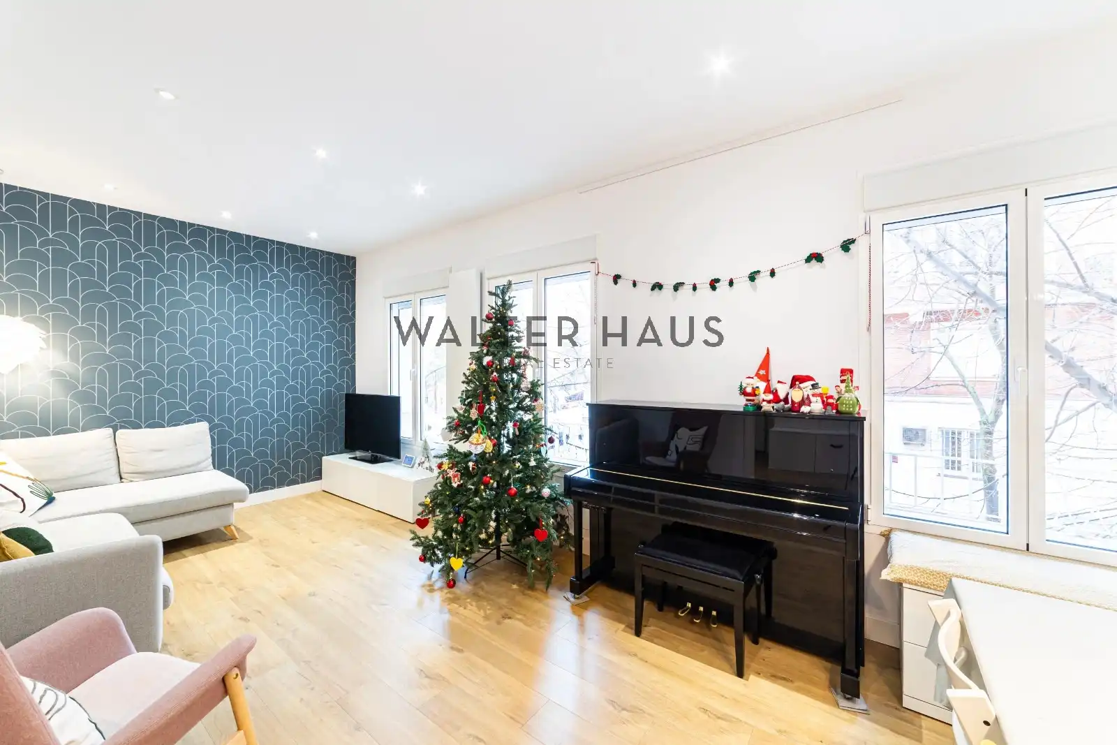 Sala de estar de Piso en venta en Madrid con Aire acondicionado, Calefacción y Trastero