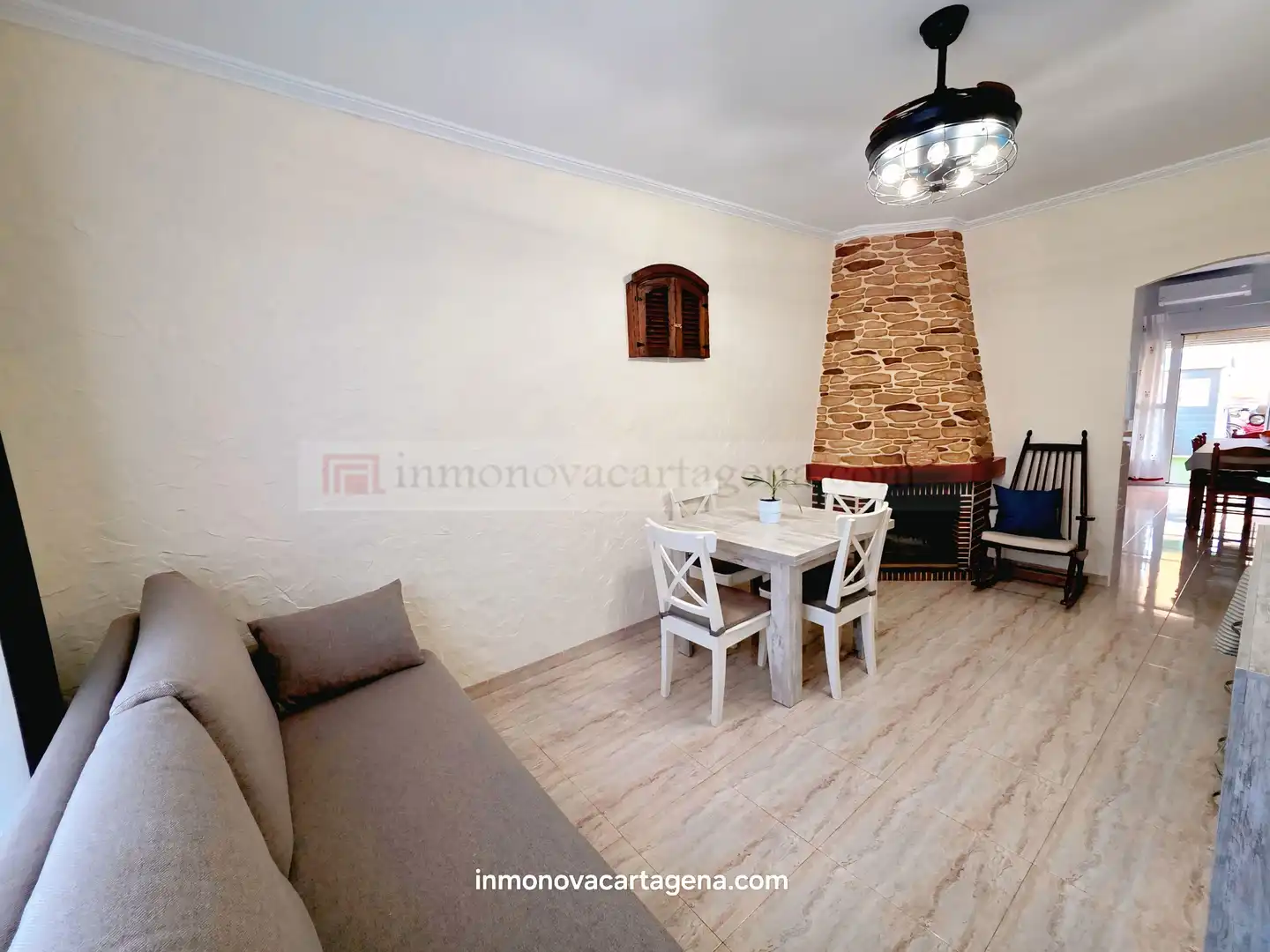Sala de estar de Casa o chalet en venta en Cartagena con Amueblado