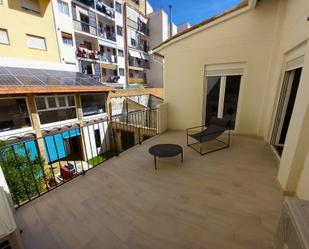 Terrace of Apartment to rent in  Valencia Capital  with Air Conditioner, Terrace and Balcony