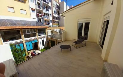 Terrace of Apartment to rent in  Valencia Capital  with Air Conditioner, Terrace and Balcony