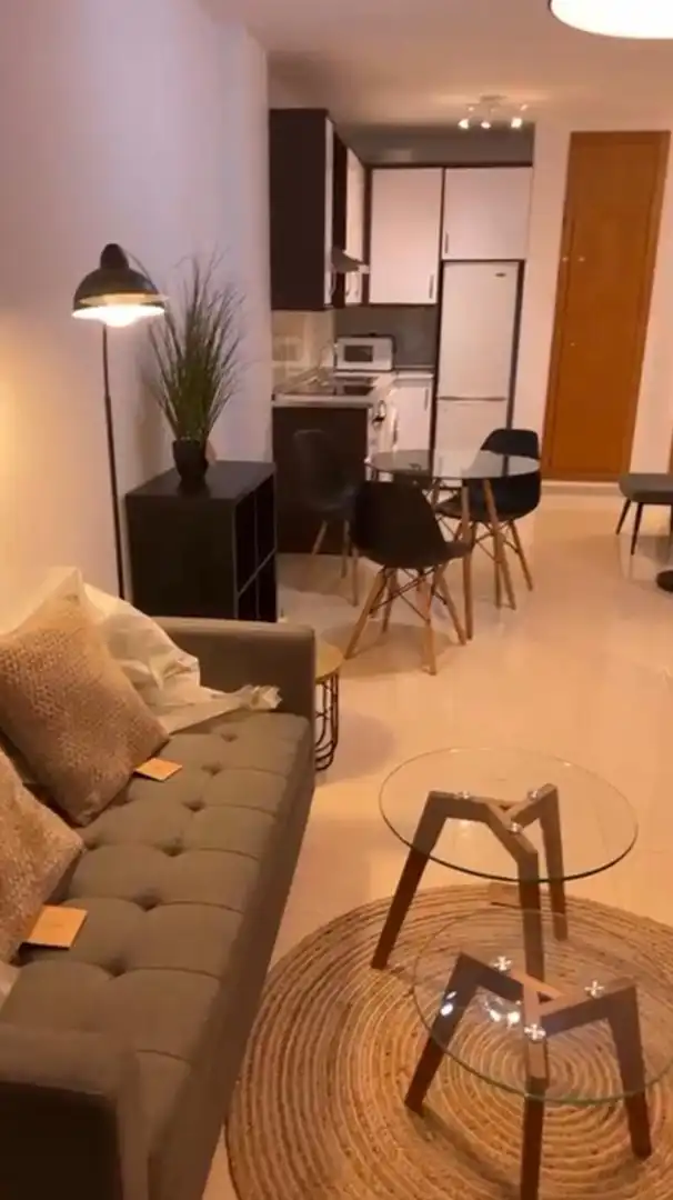 Wohnzimmer von Wohnung zur Miete in Vícar mit Gemeinschaftspool