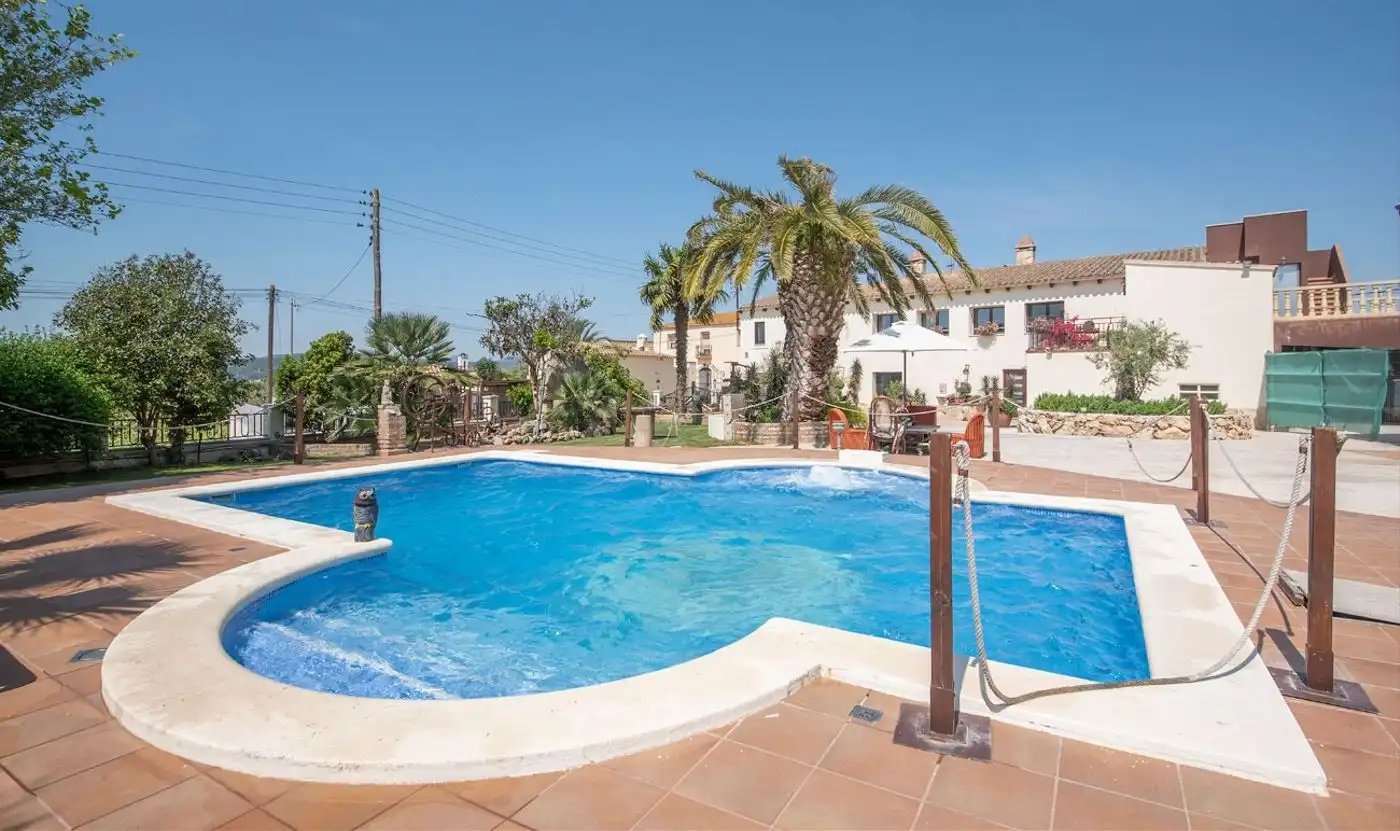 Piscina de Casa o chalet en venta en Vilobí del Penedès con Aire acondicionado, Calefacción y Terraza