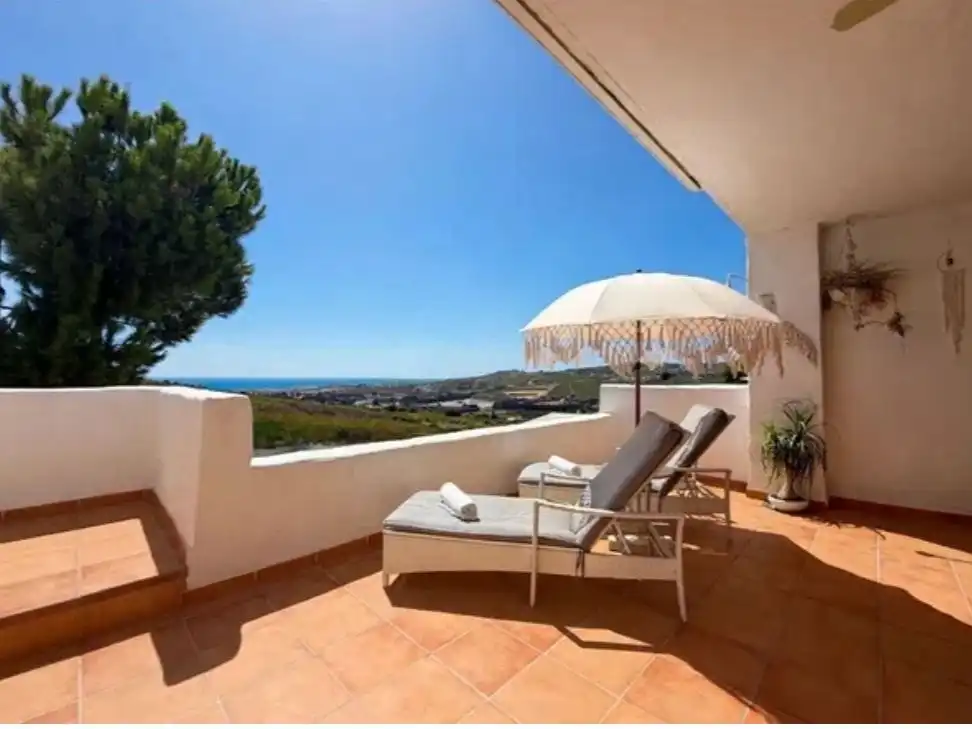 Terrace of Flat for sale in Doña Julia Golf