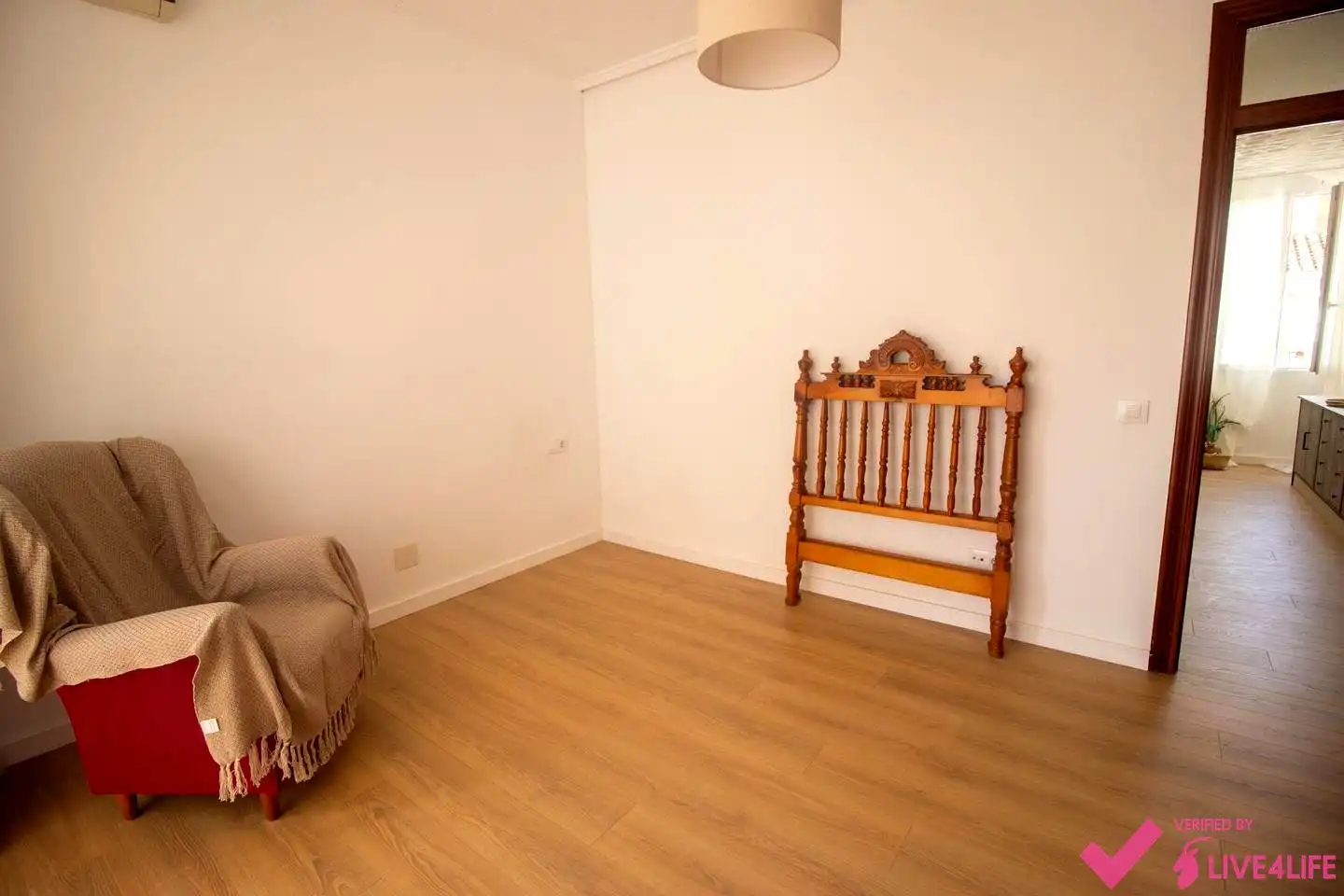 Bedroom of Flat for rent in Godella  with Furnished