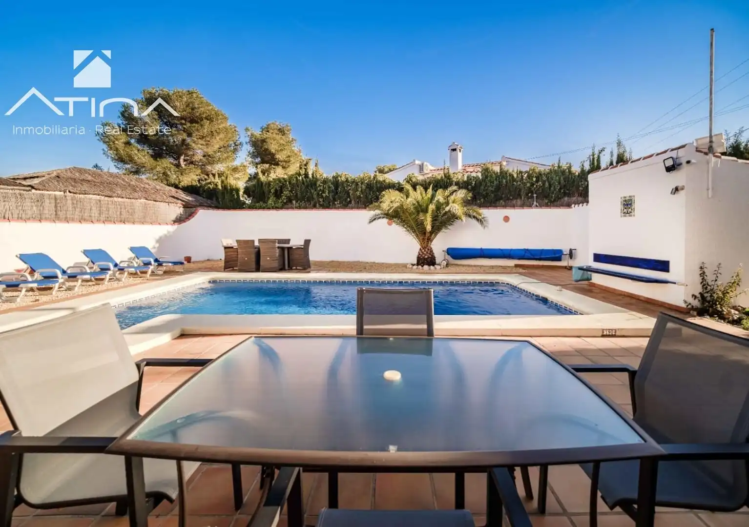 Garden of Houses for sale in Jávea / Xàbia  with Air Conditioner, Private garden and Terrace
