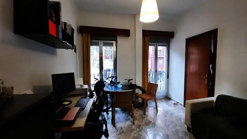 Sala d'estar de Apartament de lloguer en Madrid amb Calefacció, Forn i Rentadora