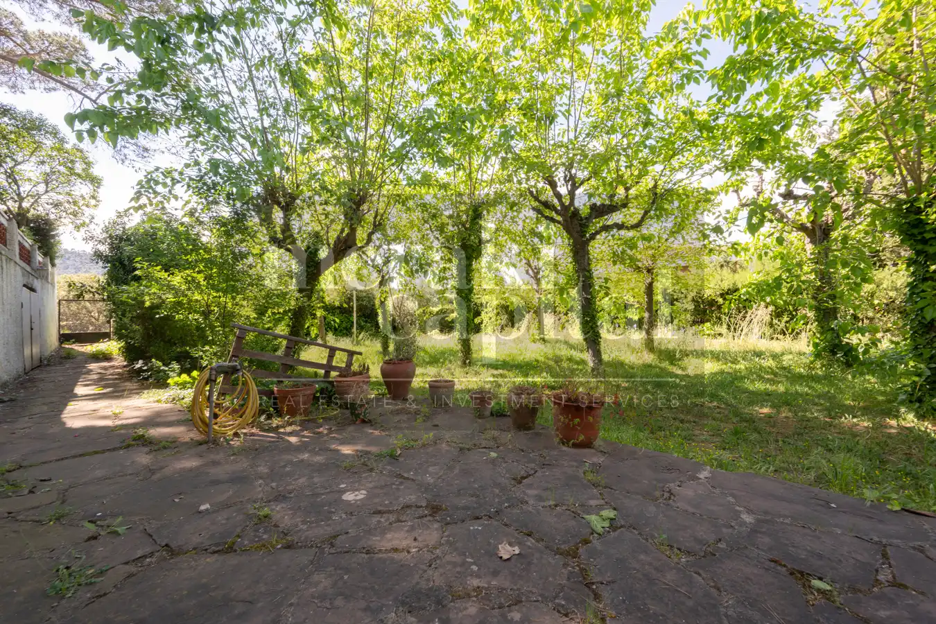 Jardín de Casa o chalet en venta en Sant Cugat del Vallès con Calefacción, Jardín privado y Terraza