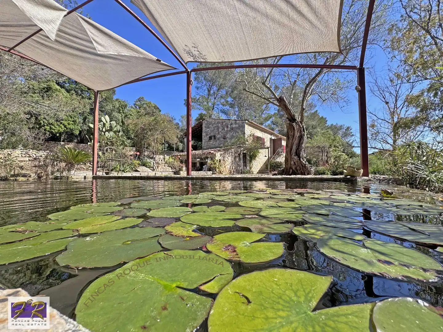 Jardín de Finca rústica en venta en Búger con Aire acondicionado, Terraza y Trastero