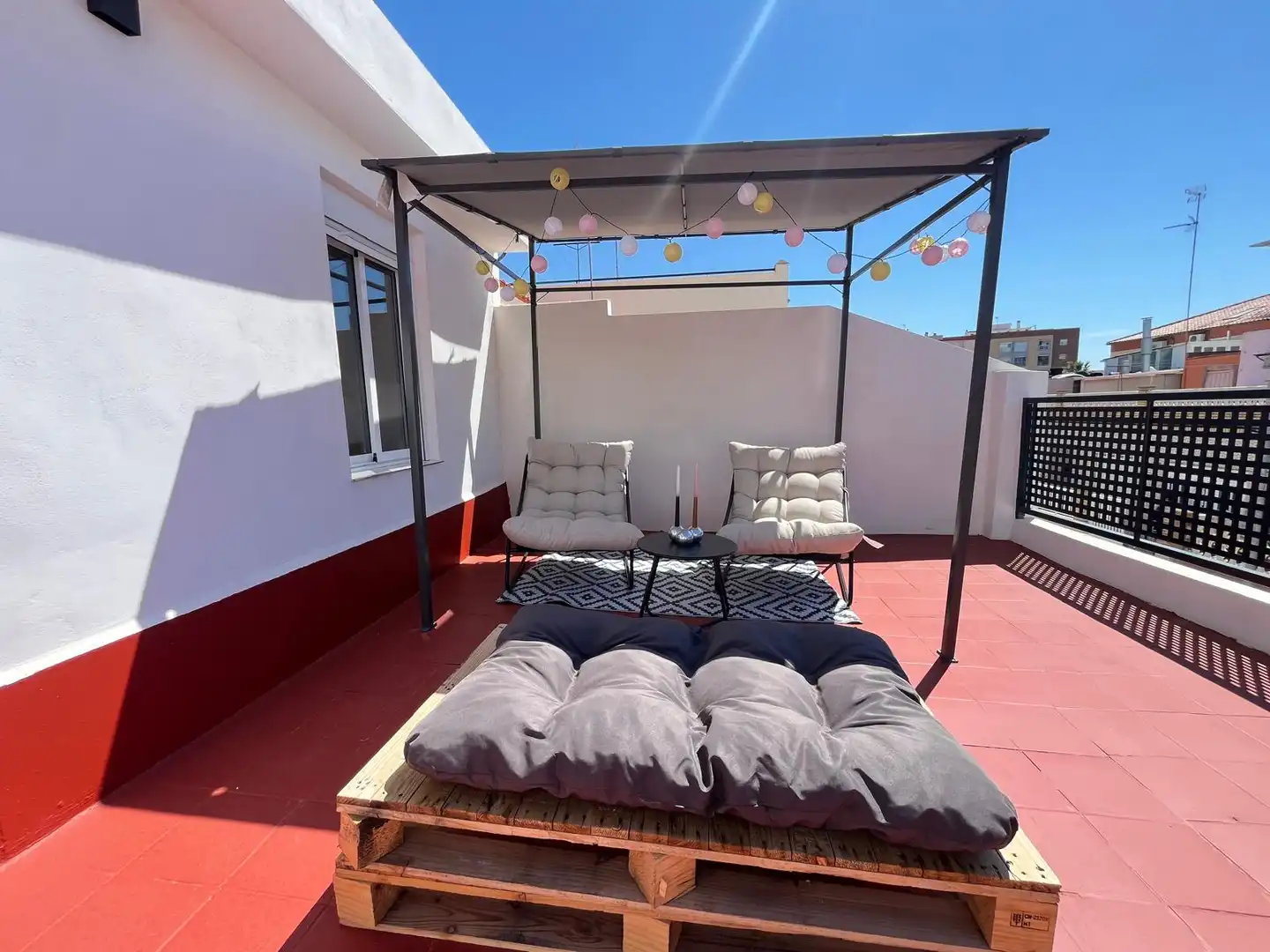 Terraza de Casa adosada en venta en Cartagena con Parquet, Terraza y Trastero
