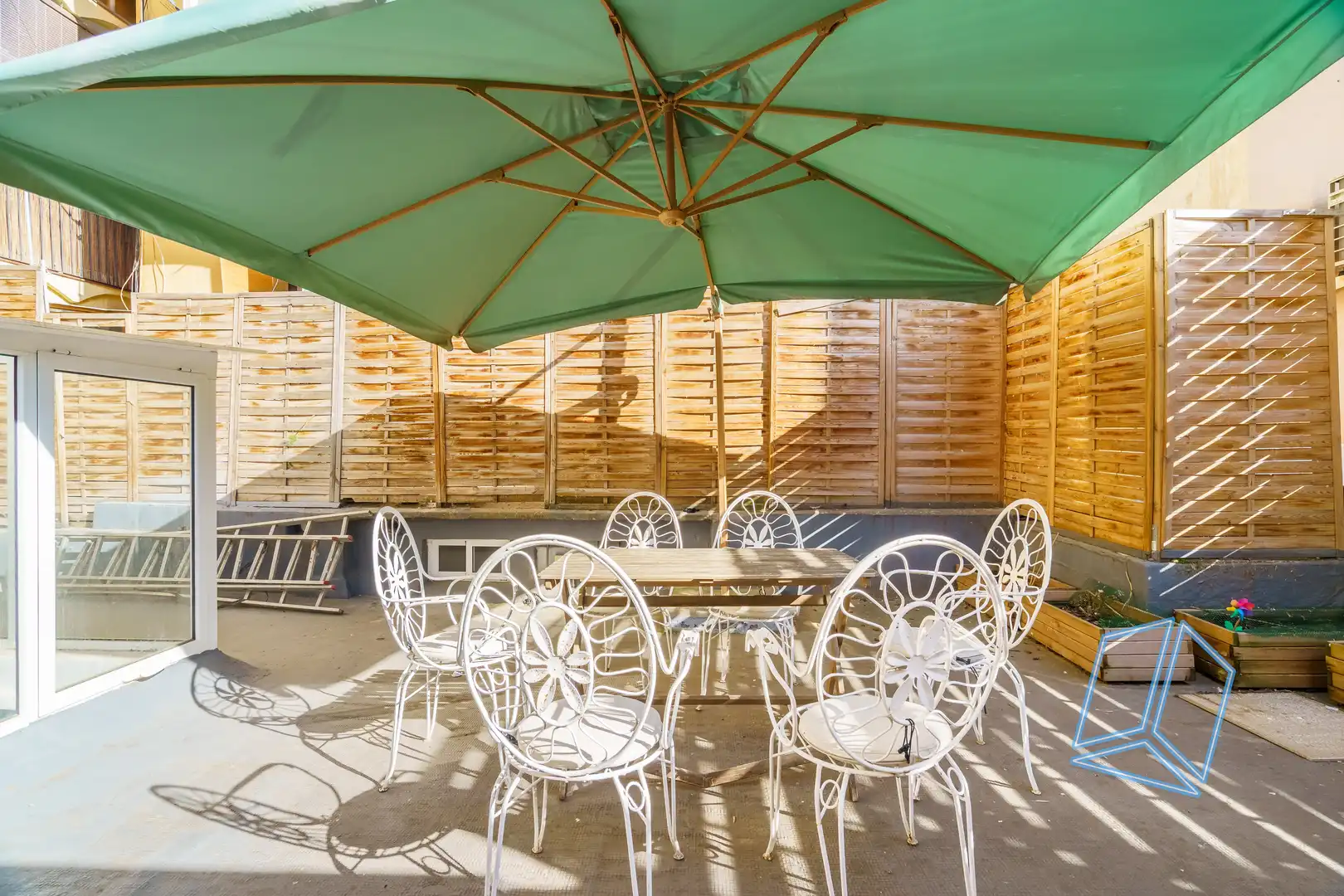 Terrasse von Erdgeschoss zum Verkauf in Barcelona mit Terrasse