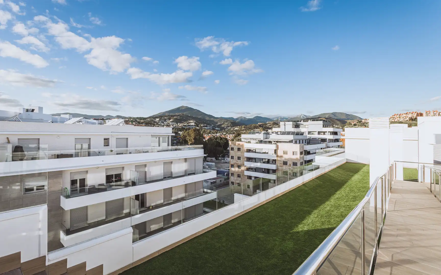 Terraza de Apartamento en venta en Marbella con Aire acondicionado, Terraza y Piscina
