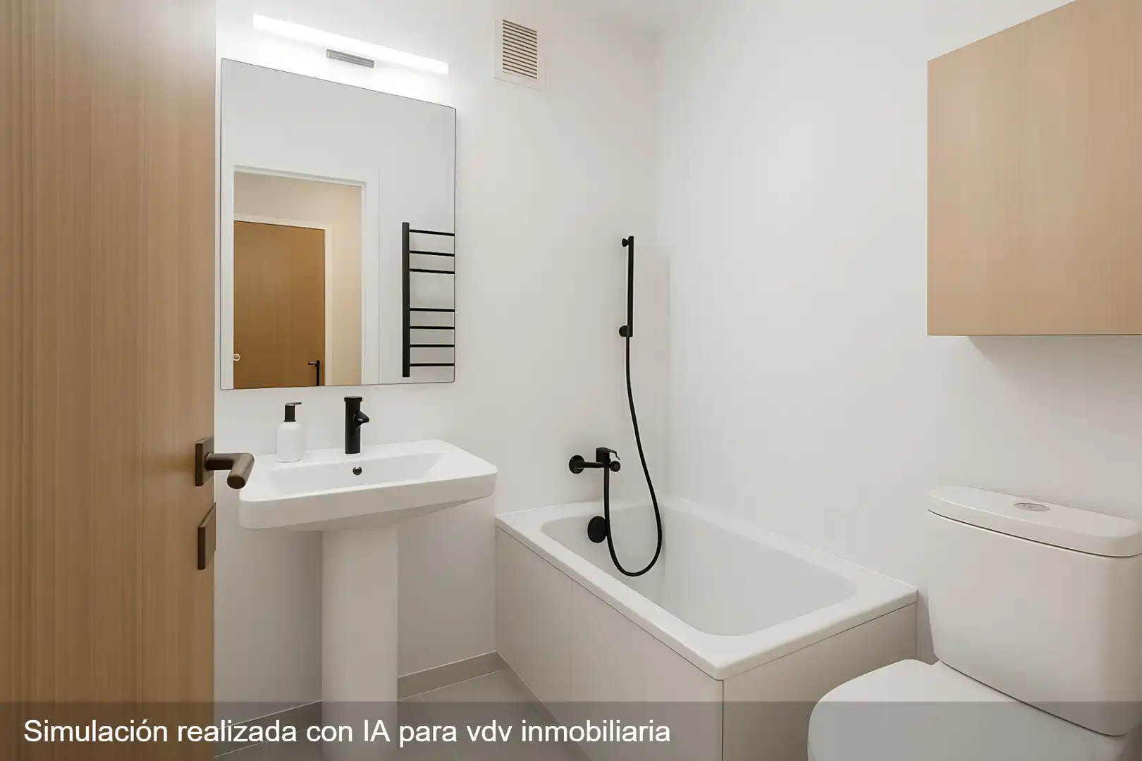 Bathroom of Flat for sale in  Pamplona / Iruña  with Heating, Parquet flooring and Terrace