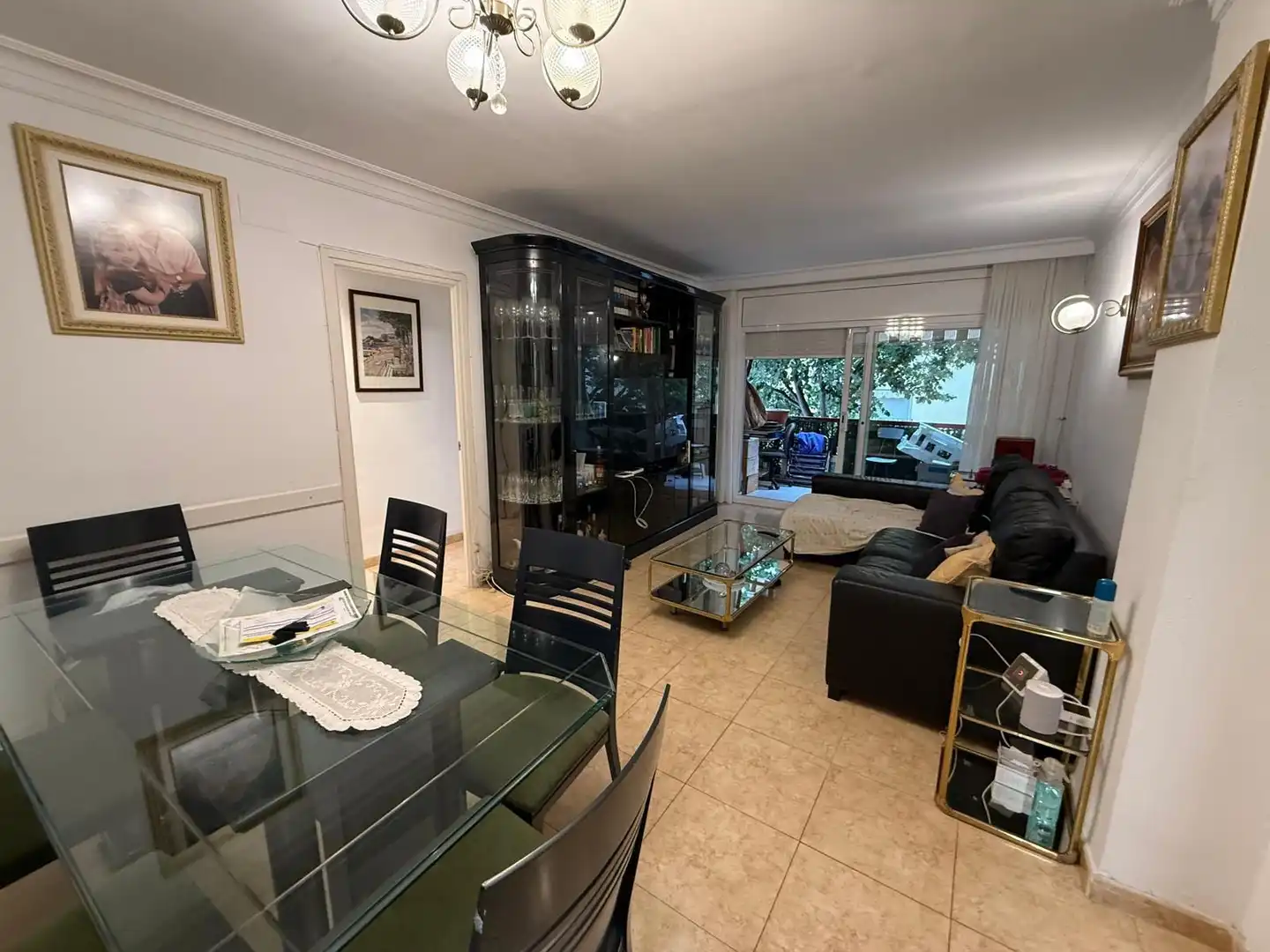 Wohnzimmer von Wohnungen zum Verkauf in Sant Feliu de Guíxols mit Heizung, Terrasse und Möbliert
