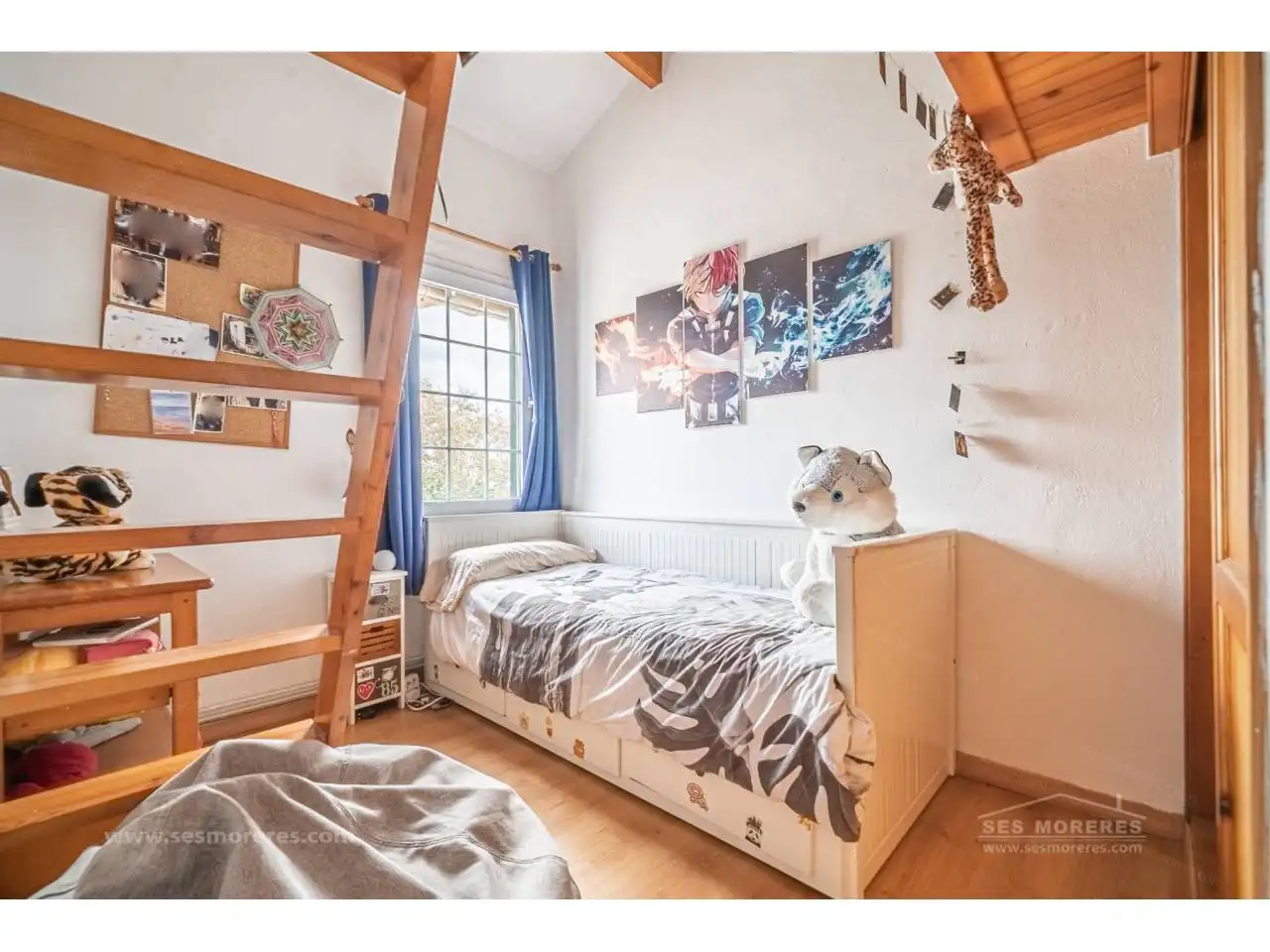 Schlafzimmer von Country house zum Verkauf in Maó - Mahón mit Klimaanlage, Heizung und Privatgarten